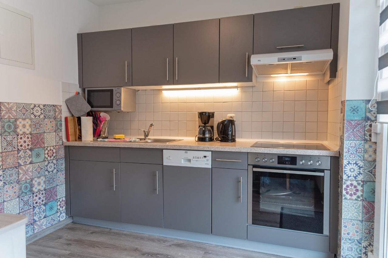 Apartamento Haus Inselperle Mit Blick Auf Den Bodden Alt Reddevitz Exterior foto